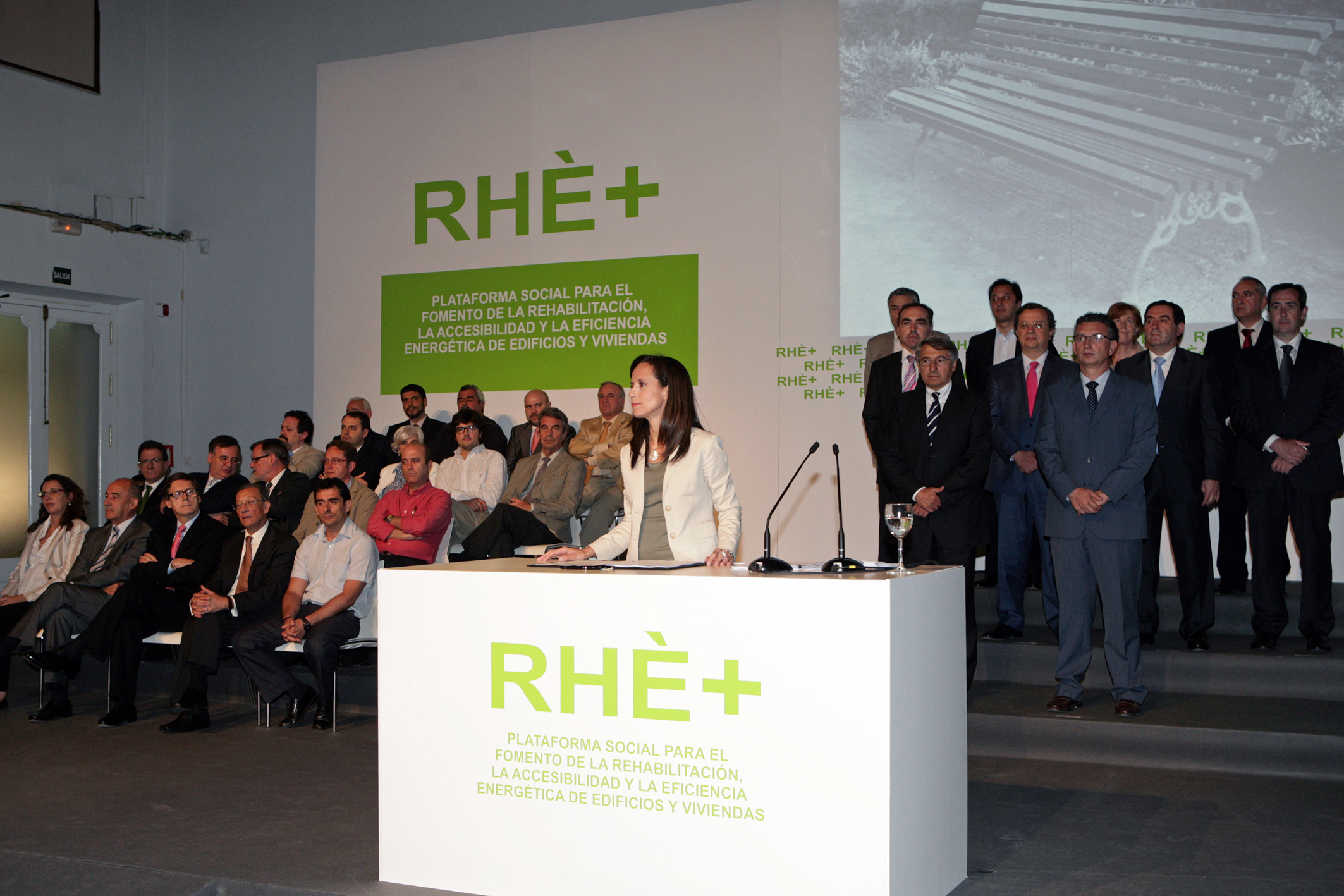 Acto de presentación de la Plataforma RHE+